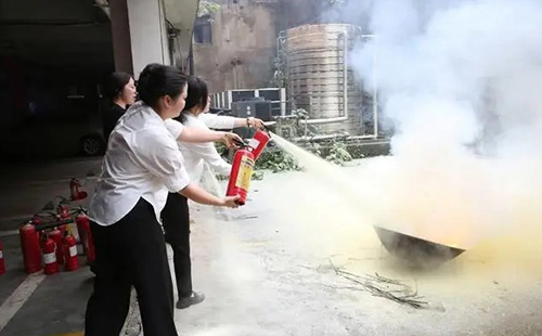 長沙美萊開展消防培訓(xùn)演練，防火于未然！